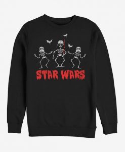 Halloween Vader Skeletons Sweatshirt ZNF08