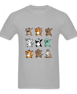 Happy Animals Dabbing T-Shirt ZNF08