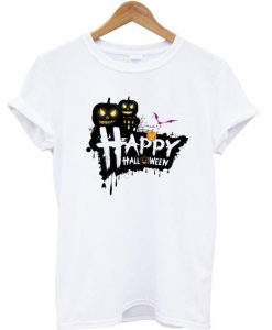 Happy-Halloween-Graphic-T-shirt ZNF08