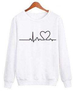 Heartbeat Sweatshirt ZNF08