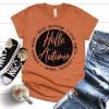 Hello Autumn T-shirt ZNF08