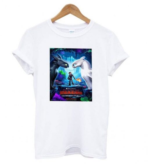 How to Train Your Dragon The Hidden World T shirt ZNF08