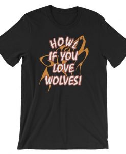 Howling Wolf Shirt ZNF08