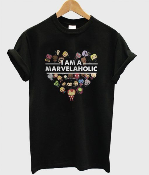 I Am a Marvelaholic T-Shirt ZNF08