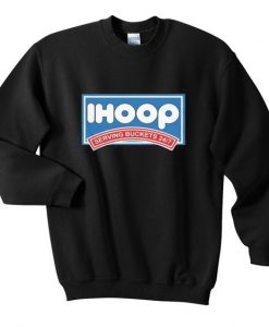 I Hoop Graphic Sweatshirt ZNF08