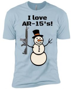 I Love AR-15's Tshirt ZNF08