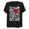 I love Halloween T Shirt ZNF08