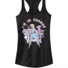 I'm In Charge Graphic Racerback Tank ZNF08