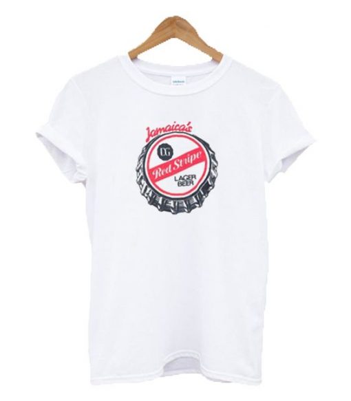 Jamaica’s Red Stripe Lager Beer T Shirt ZNF08