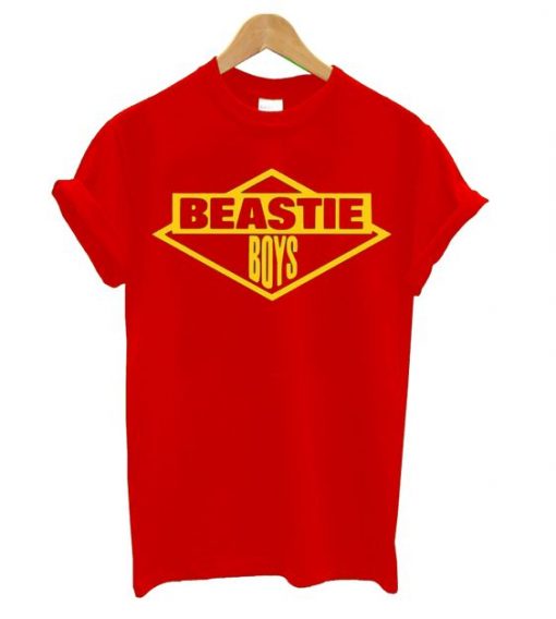 Logo Band Beastie Boys Unisex Red T Shirt ZNF08