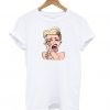 Miley Cyrus Cartoon T shirt ZNF08