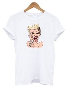 Miley Cyrus Cartoon T shirt ZNF08