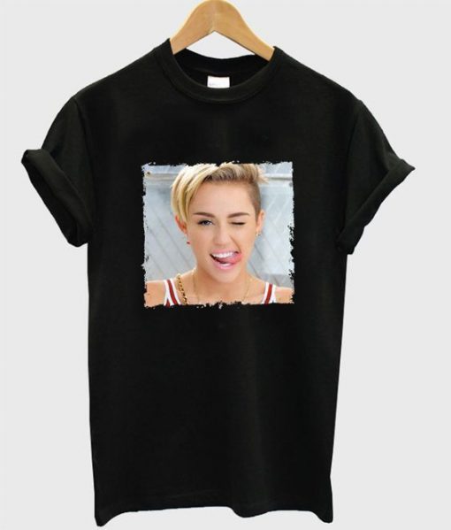 Miley Cyrus Signature T-Shirt ZNF08