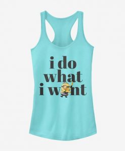 Minion Do What I Want Girls Tank Top ZNF08
