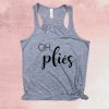 Oh, Plies Racerback Tank ZNF08