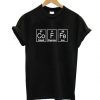 Periodic Table Barista T-Shirt ZNF08