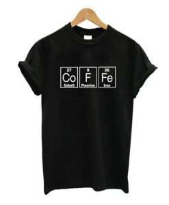 Periodic Table Barista T-Shirt ZNF08