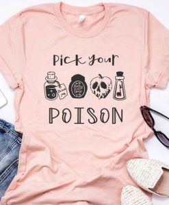 Pick Your Poison Disney Halloween Shirts ZNF08