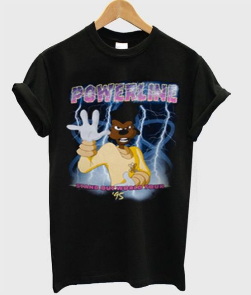 Powerline stand out tour t shirt ZNF08