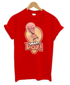 Red Motu Patlu Smart Boy t shirt ZNF08