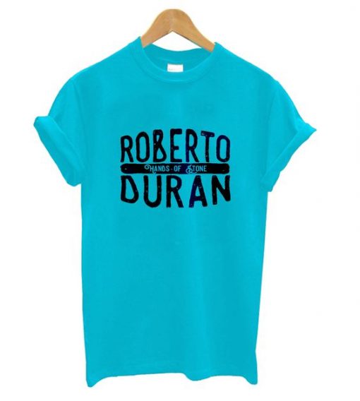 Roberto Duran Retro Style Boxing T Shirt ZNF08