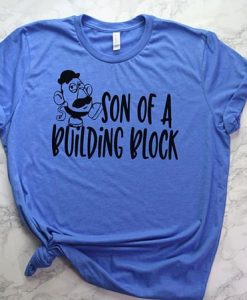 SON OF A BUILDING BLOCK TSHIRT ZNF08