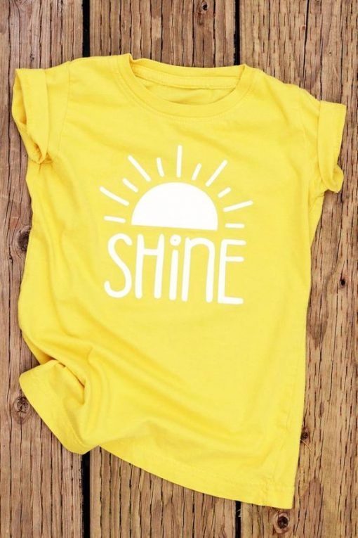 Shine Yellow T-Shirt ZNF08