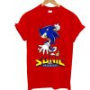 Sonic The Hedgehog Red T Shirt ZNF08