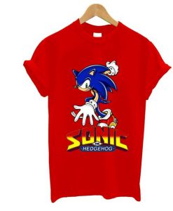 Sonic The Hedgehog Red T Shirt ZNF08