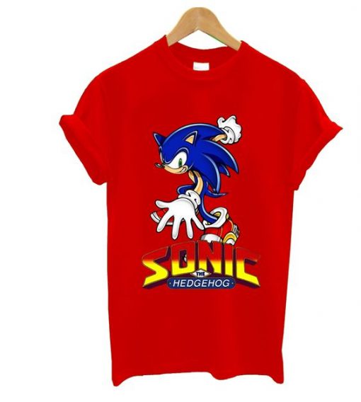 Sonic The Hedgehog Red T Shirt ZNF08