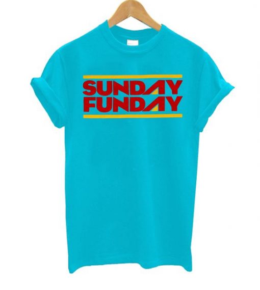 Sunday Funday Kansas City T Shirt ZNF08