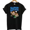 Super Natural Bros Black T shirt ZNF08