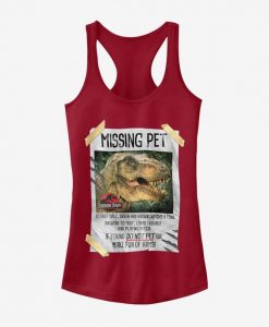 T. Rex Missing Pet Girls Tank ZNF08