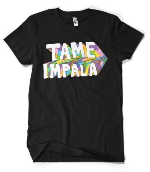 Tame Impala Font T-shirt ZNF08