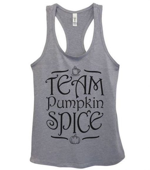 Team Pumpkin Spice Tanktop ZNF08