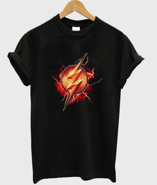 The Flash Logo T shirt ZNF08