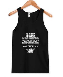 The Heart Of Odinism, Viking Apparel Tank Top ZNF08