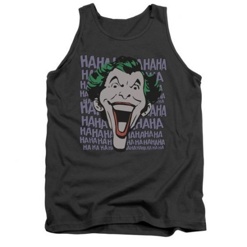 The joker ha ha haaa charcoal tanktop ZNF08