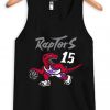 Toronto Raptors Vince Carter 15 Black Tank Top ZNF08