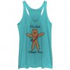 Valentine's Day Lost Without Chew Racerback Tank ZNF08