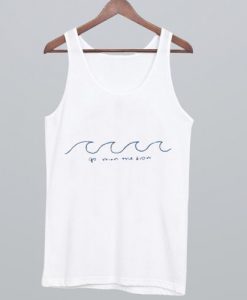 Waves Go with the flow Tank top ZNF08