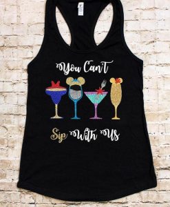 You Can't Sip with Us Women's Racerback Tank Top ZNF08
