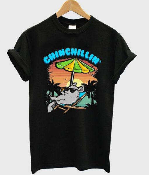 chinchillin' t-shirt ZNF08