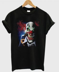 creepy joker claws t-shirt ZNF08