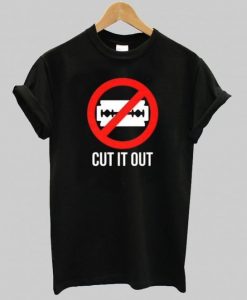 cut it out t shirt ZNF08
