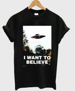 i want to believe cover tshirt ZNF08