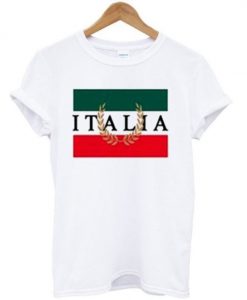 italia flag t-shirt ZNF08