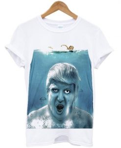 jaws donald trump t-shirt ZNF08