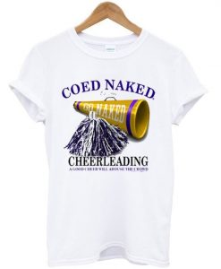 naked cheerleading t-shirt ZNF08