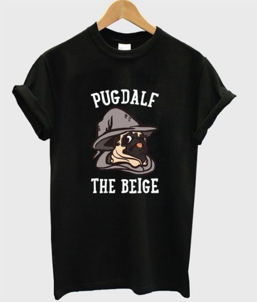 pugdalf the beige t-shirt ZNF08